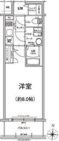 高岳駅 徒歩6分 2階の物件間取画像